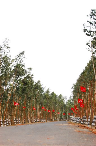 Tekhali Bridge, Nandigram, May 2008