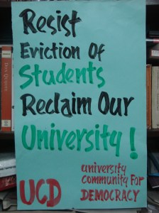 resist - UCD poster