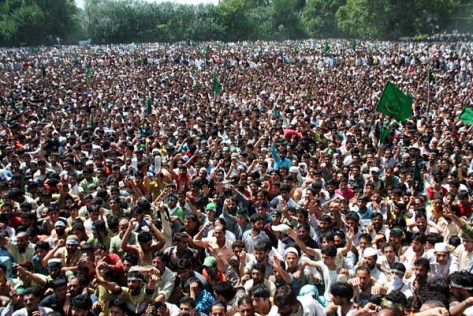 Kashmir on 18 August 2008
