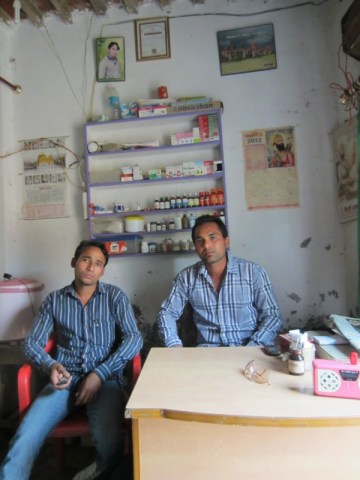 3 - Dr. Ranjodh Singh (L) with his brother, Gurpreet.