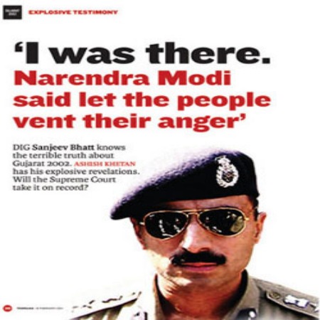 Gujarat Riots-Sanjiv Bhatt Arrest-Tehelka