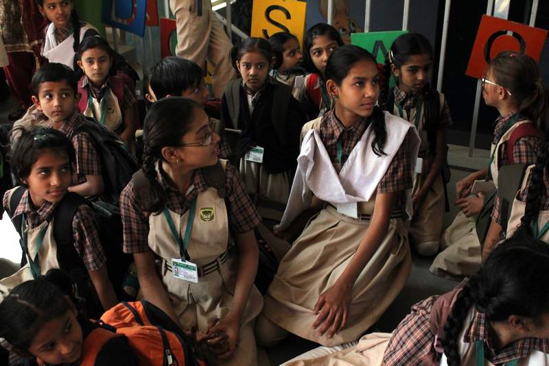 A school in Juhapura. Photo credit: Atish Patel