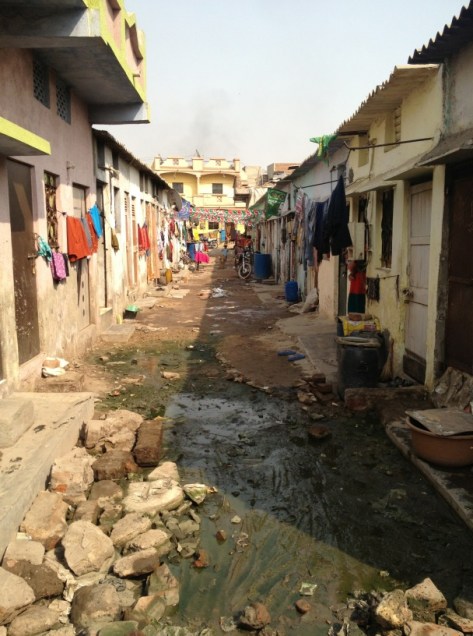 A colony of 2002 riot affected families in Ahmedabad. Photo by Zahir Janmohamed