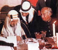 Z.A. Bhutto and the Saudi Arabian Monarch