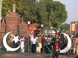The Gate at the Wagah Border Crossing