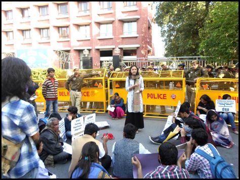 Our Protest is also against the AFSPA, the Mass Disappearances, Murders and Rapes in Kashmir