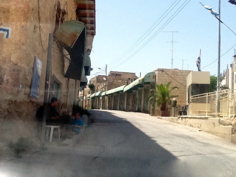 A Soldier Chats with a Settler