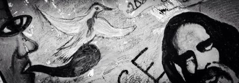 Graffiti on Jadavpur University Walls. Photograph by Ronny Sen