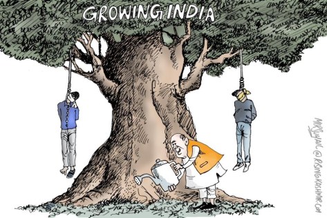 संघी राष्ट्रवाद का असली चेहरा. image courtesy, Mir Suhail