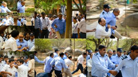 The JNU VC Runs Away